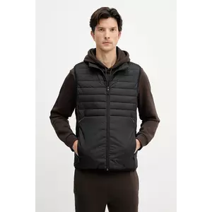 BOSS Green vestă culoarea bleumarin, de tranziție, 50545867 imagine