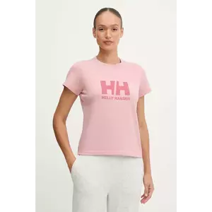 Helly Hansen tricou din bumbac HH LOGO culoarea bej, 54593 imagine