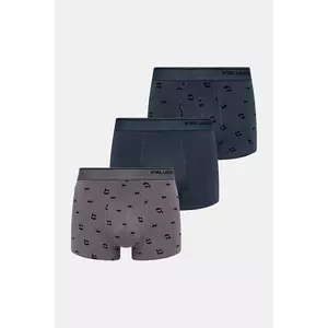 Karl Lagerfeld boxeri 3-pack culoarea negru, A3M47008 imagine