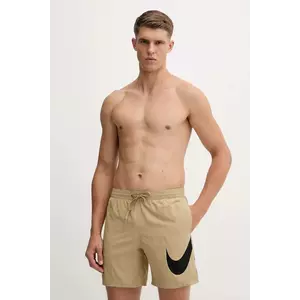 Nike pantaloni scurți de baie culoarea negru, NESSF508 imagine