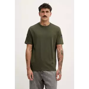 Karl Lagerfeld Jeans tricou din bumbac culoarea alb, uni, A3M17003 imagine