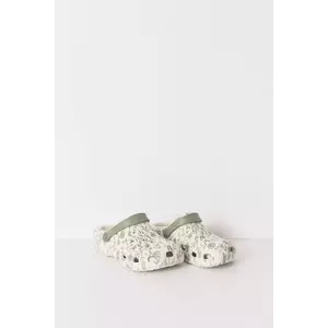 women'secret papuci de casă MULTILICENSE COTTAGE culoarea verde, 4992545 imagine