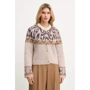 Forte Forte cardigan din amestec de lână culoarea bej, 14459.myknit imagine
