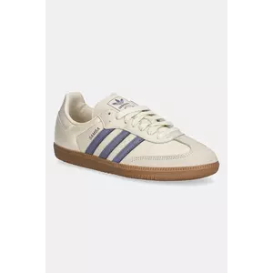 adidas Originals sneakers Samba Og culoarea bej, JS1362 imagine
