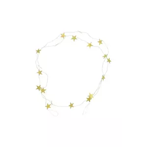 House Doctor lanț decorativ HDStars 250 cm culoarea galben imagine