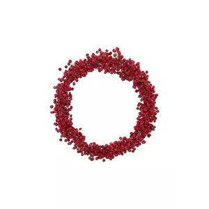 House Doctor coroană de crăciun HDWinter 23 cm culoarea roșu imagine