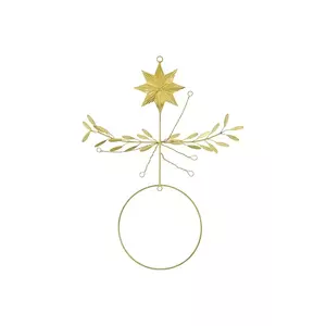 House Doctor pandantiv decor HDStar 38 x 28 cm culoarea galben imagine