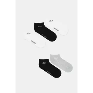 Karl Lagerfeld șosete 5-pack culoarea negru, A4W47035 imagine