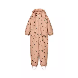 Liewood salopetă copii Maddy PU Rainsuit culoarea portocaliu, LW20049 imagine
