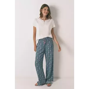 women'secret pantaloni de pijama culoarea verde, 3702257 imagine