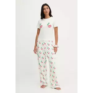 Juicy Couture pijama culoarea bej, JCLPJ225515 imagine