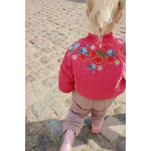 Konges Sløjd geacă bomber pentru copii JUNO BOMBER JACKET culoarea roz, KS103484 imagine