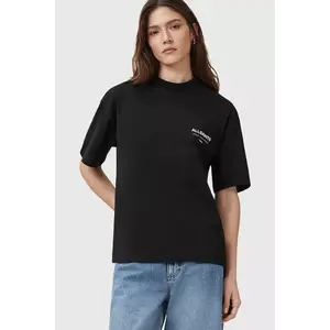 AllSaints tricou din bumbac culoarea negru, W202JC imagine