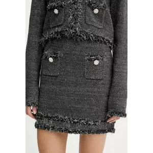 Blugirl Blumarine fustă culoarea negru, mini, evazați, RF5154.MA950 imagine