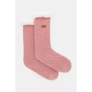 Barbour șosete din amestec de lână culoarea roz, LAC0297 imagine