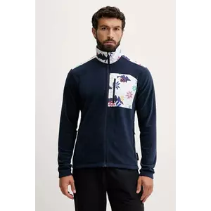 Helly Hansen hanorac Daybreaker culoarea bleumarin, cu imprimeu imagine