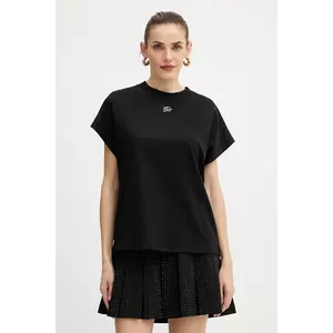Karl Lagerfeld tricou din bumbac culoarea negru, A4W17039 imagine