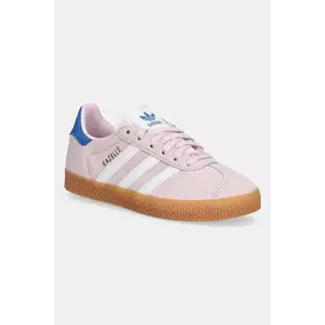 adidas Originals sneakers pentru copii GAZELLE culoarea roz, JQ9413 imagine