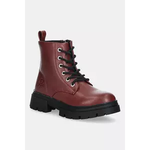 United Colors of Benetton bocanci copii culoarea bordo, 8IFUCD01U imagine