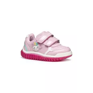 Geox sneakers pentru copii LIGHTYLOO culoarea roz, B5661A.002AS imagine