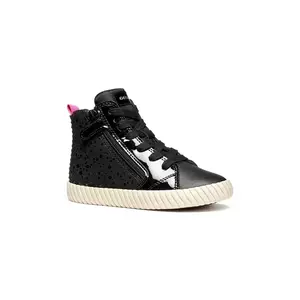 Geox sneakers pentru copii MIRROLESS culoarea negru, J46MNA.0AU02 imagine