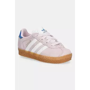 adidas Originals sneakers pentru copii GAZELLE culoarea roz, JQ9414 imagine