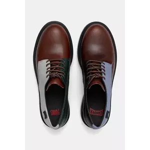 Camper pantofi de piele TWS culoarea negru, cu toc plat, K201684-023 imagine