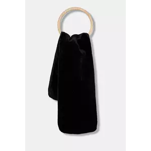 Bomboogie fular culoarea negru, uni, WW6216TFSB5 imagine