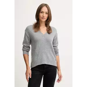 Pepe Jeans pulover din amestec de lână culoarea gri, light, PL7000001 imagine