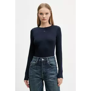 Tommy Jeans blugi high waist, DW0DW22134 imagine