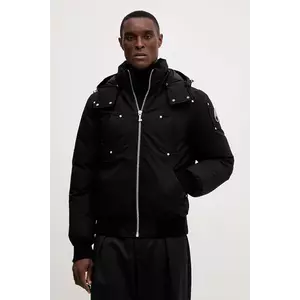 MOOSE KNUCKLES geacă de puf ORIGINAL culoarea negru, de iarnă, M35MB000S imagine