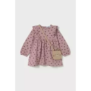 Mayoral rochie bebe culoarea roz, mini, evazati, 2920 imagine