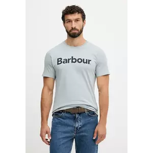 Barbour tricou din bumbac ESSENTIALS culoarea negru, cu imprimeu, MTS0531 imagine