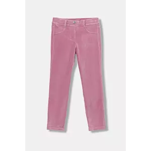 United Colors of Benetton jeans culoarea roz, uni, 4DZBCE00R imagine