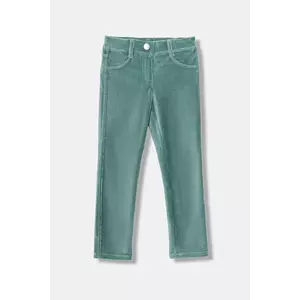 United Colors of Benetton jeans culoarea turcoaz, uni, 4DZBCE00R imagine