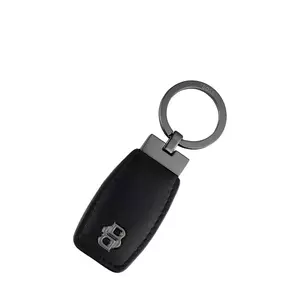 BOSS breloc Double B Black & Gun culoarea negru imagine