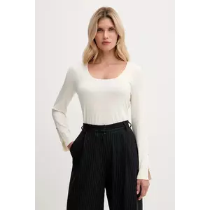 United Colors of Benetton pulover culoarea bej, light, 1W2AD10E5 imagine