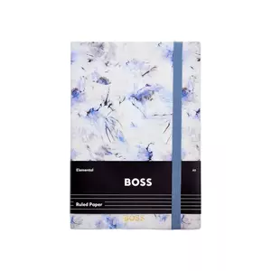 BOSS caiet Tie-dye Flower A5 culoarea violet imagine
