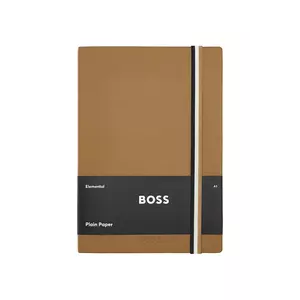 BOSS caiet Iconic A5 culoarea negru imagine