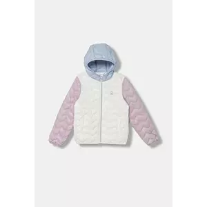 United Colors of Benetton geacă copii culoarea alb, 21INCN04U imagine