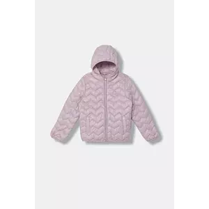 United Colors of Benetton geacă copii culoarea violet, 21INCN04U imagine