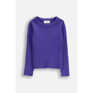 Coccodrillo pulover copii culoarea violet, light, RAVE GIRL KIDS imagine