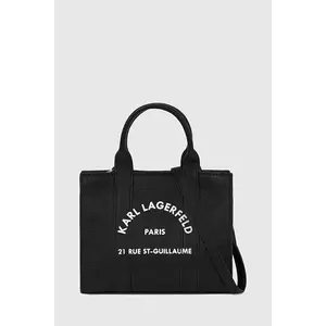 Karl Lagerfeld poșetă culoarea negru, A4W30266 imagine