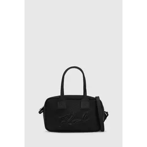 Karl Lagerfeld poșetă culoarea negru, A4W30047 imagine