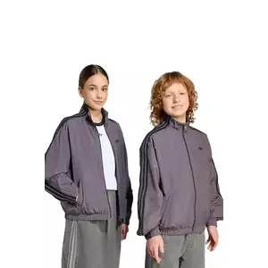 adidas Originals bluză copii culoarea violet, uni, KC5045 imagine