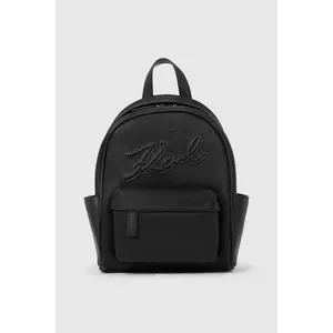 Karl Lagerfeld rucsac culoarea negru, mic, uni, A4W30057 imagine