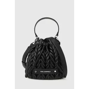Karl Lagerfeld poșetă culoarea negru, A4W30074 imagine