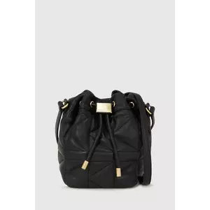 Karl Lagerfeld poșetă de piele culoarea negru, A4W30088 imagine