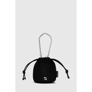 Karl Lagerfeld poșetă culoarea negru, A4W30016 imagine