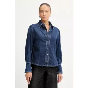 BOSS Orange cămașă jeans cu guler clasic, regular, 50553905 imagine